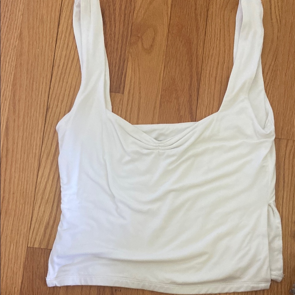 White Sleeveless Women's Top